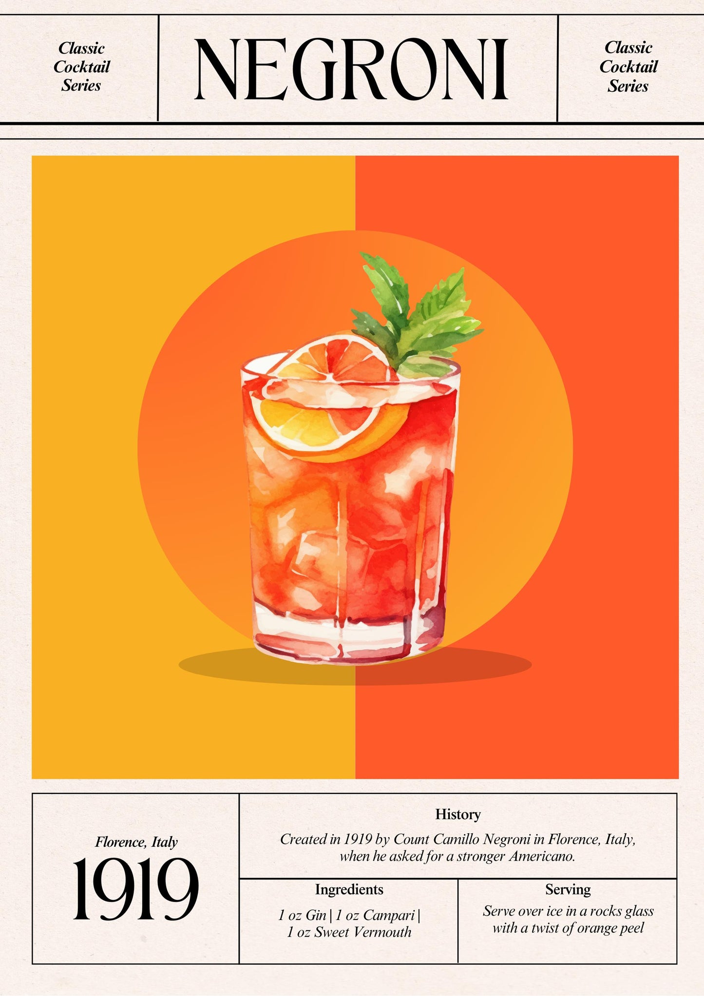 Cocktail Art Print | Trendy Home Decor | Cocktail Poster | Living Room Art| Kitchen Wall Decor | Gifts for Her | Maximalist Wall Art |