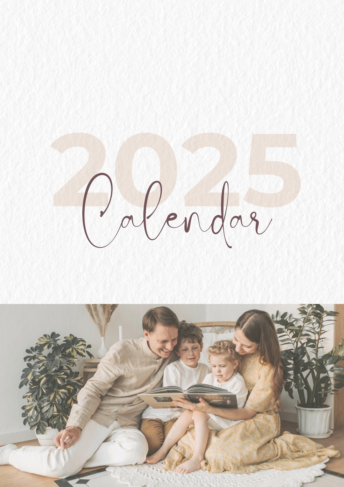 Personalised Photo Calendar 2025|2026 Custom Calendar With Your Own Photos | Personalised Christmas Gift| A5| A4 | A3 | A3 slimline calendar