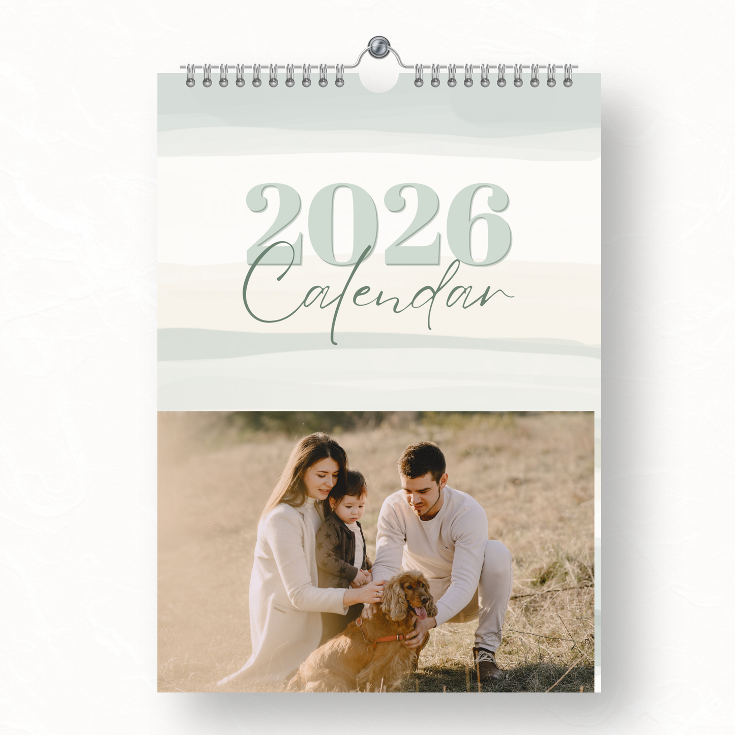 Personalised Photo Wall Calendar – Add Your Photos for a Year of Smiles.