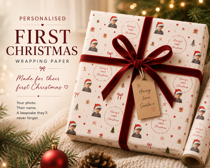Personalised Photo Wrapping Paper – Custom Gift Wrap